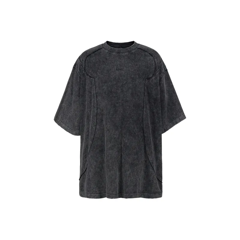 UNDERWATER T Shirts Unisex Patchy Black-0