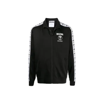 MOSCHINO Question Mark Logo Printed Jacket