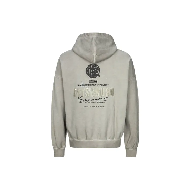 EVISU Sweatshirt Unisex Light Umber-0