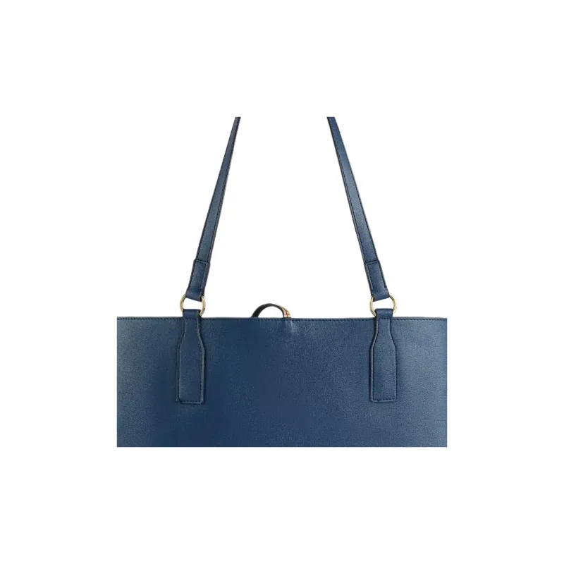 Alviero Martini Artificial Leather Tote Bag, Shopping Bag, Shoulder Bag, Handbag Regular Women's Marine Blue-3