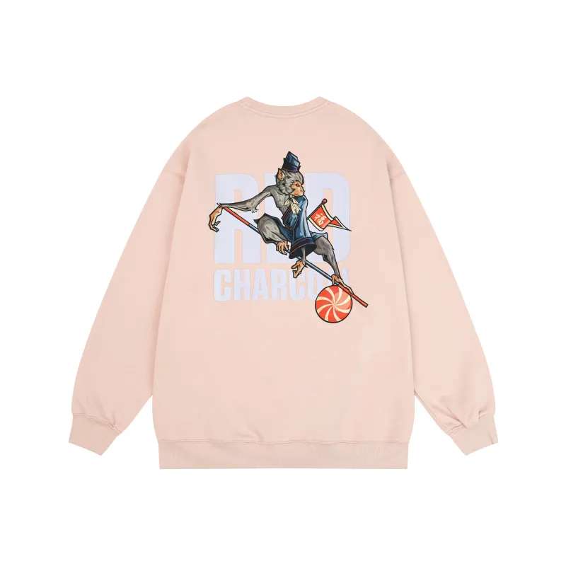 REDCHARCOAL x Sunny Sweatshirt Unisex Light Pink-0