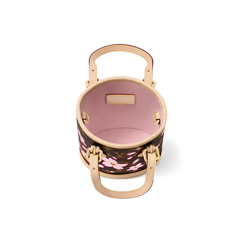 LOUIS VUITTON X Takashi Murakami Nano Bucket Sakura Brown-3