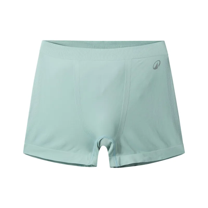 DECATHLON Underpants Men's 2 Pack Washed Denim Blue/Green Jade Color-3