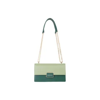 Valentino PU Shoulder Bag Women's Olive