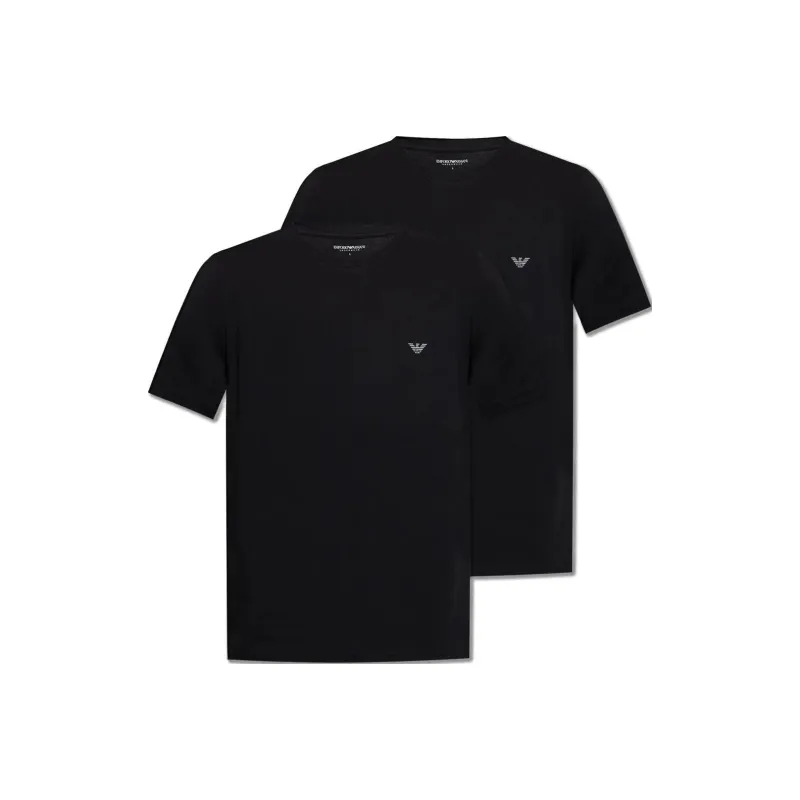 EMPORIO ARMANI Two Pack Of Underwear T Shirts-0