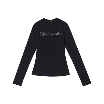 METARICOTTA T Shirt Unisex Black