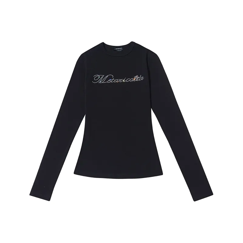 METARICOTTA T Shirt Unisex Black-0