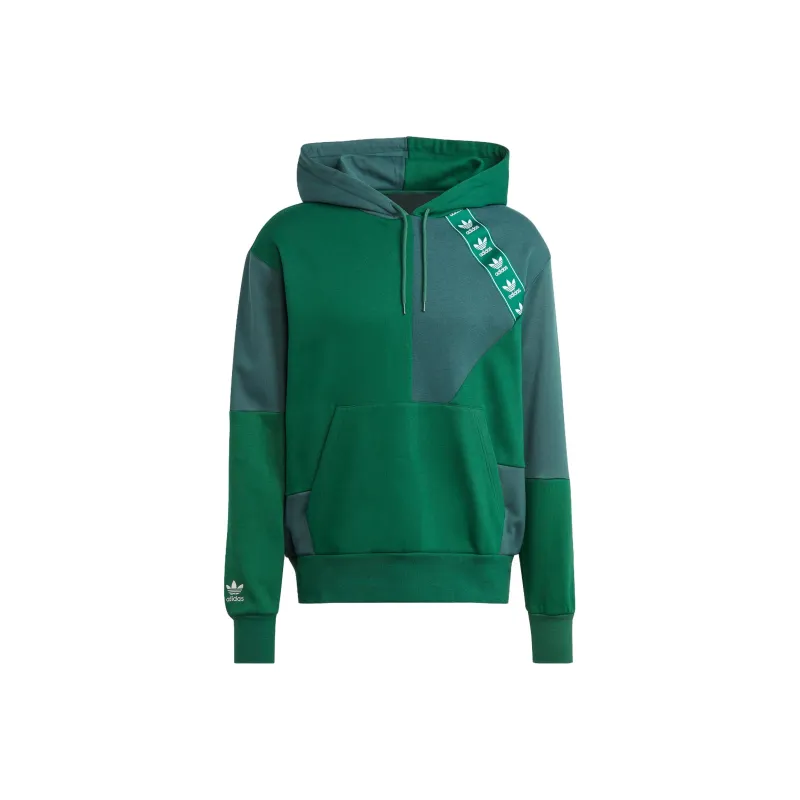 Adidas Originals ADC PATCHWORK HOODIE Sweatshirts Unisex Mineral Green-0