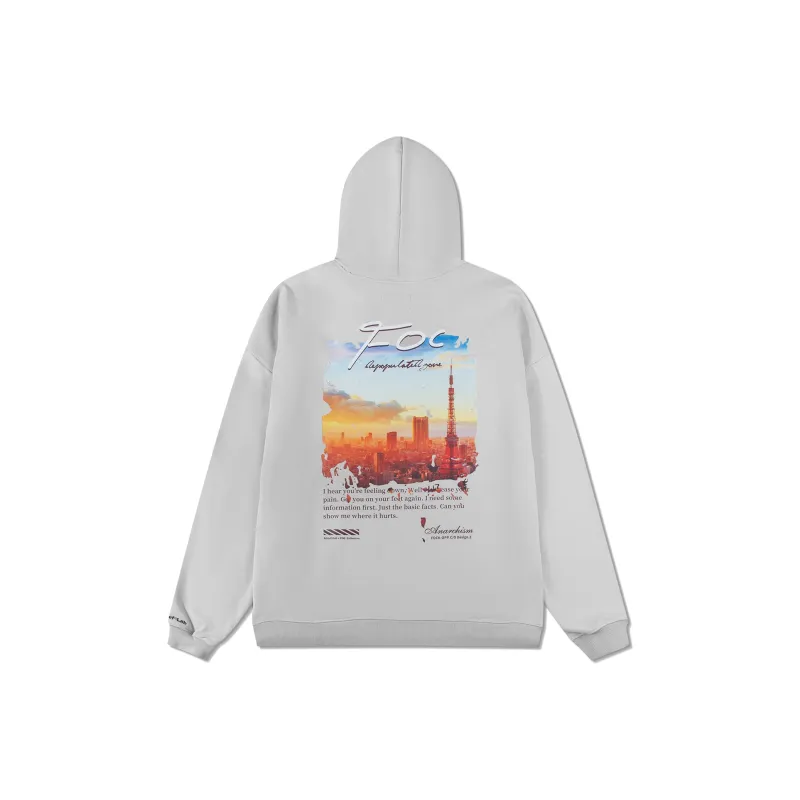 Athief Foc. Hooded Loose Fit Sweatshirt Unisex-3