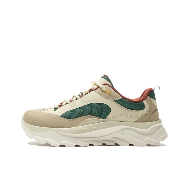 ZARA Low Top Casual Shoes Men's Beige Green-0