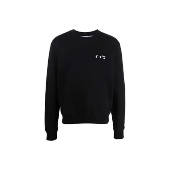 OFF WHITE Drowning Man Logo Crewneck