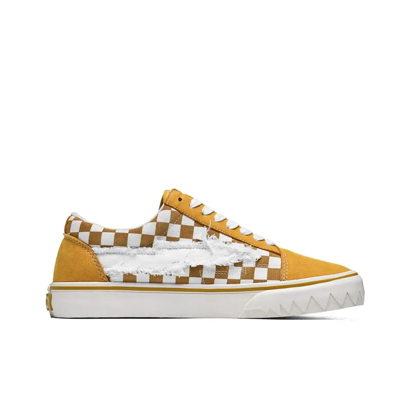 VFTS Canvas Shoes Unisex Black White-11