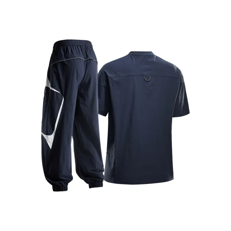 RAP PANDA Casual Sportswear Men's Two Piece Set-7