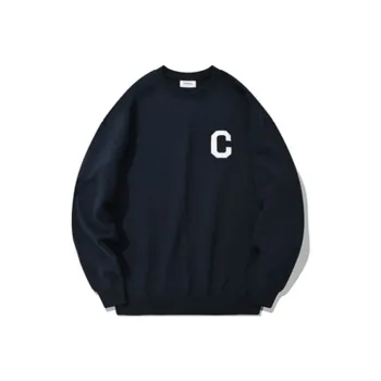 COVERNAT Sweatshirts Unisex Navy Blue