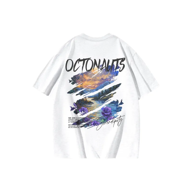 Small Columns Under The Sea T Shirt Unisex-0