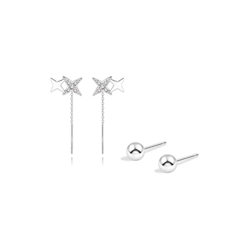 BLANK IN BLANK 999 Fine Silver Drop Earrings Women's-11