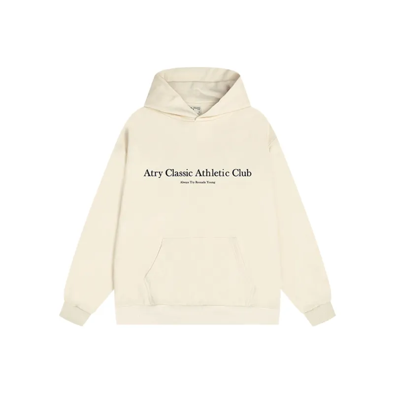 Atry Alphabet Slogan Series Hoodie Men's-0