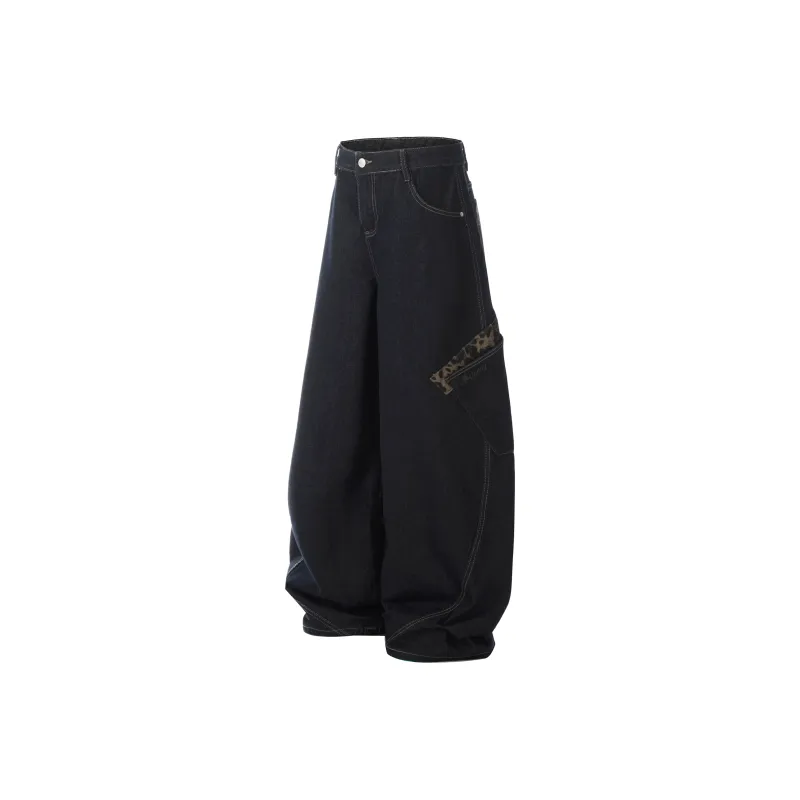 PEDLOR Jeans Unisex Dark Blue-1
