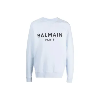 BALMAIN Sweatshirts Men Blue