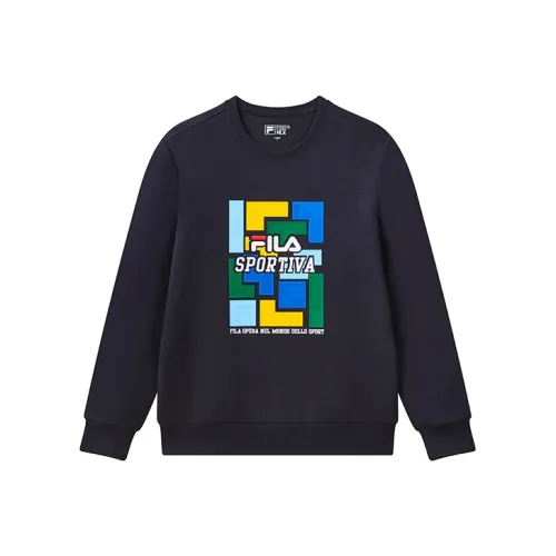 FILA Sweatshirts Men Legend Blue