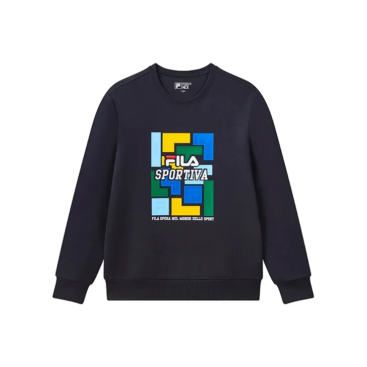 FILA Sweatshirts Men Legend Blue-0