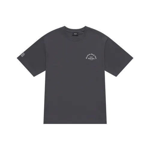 MLB Boston Red Sox Basic Collection SS25 T Shirt Unisex Charcoal Gray