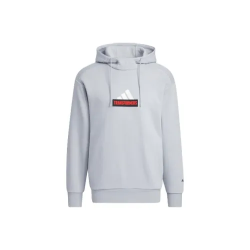 Adidas Adidas X Transformers Co-branded Series Sweatshirt Unisex Light Silver
