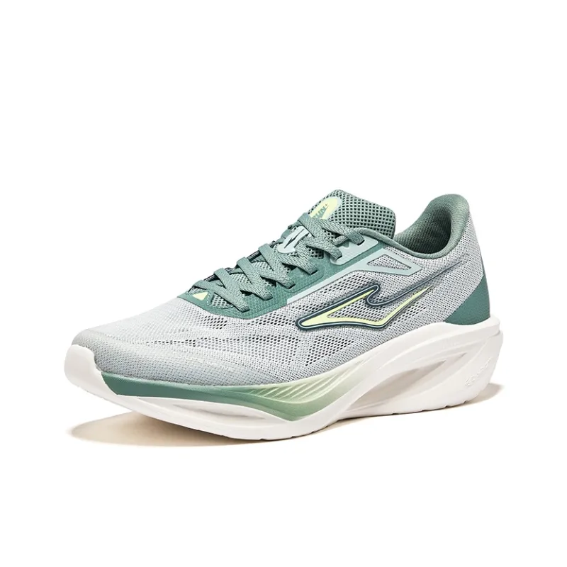 Erke Cushioning Rebound Low Top City Commute Running Shoes Men's Light Gray Green Sage Leaf-2