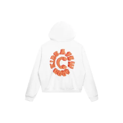 CLOTTEE X AFGK 협업 시리즈 SS23 화이트 남녀공용 맨투맨