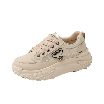 King Jinmai Slip Resistant Low Top Chunky Sneakers Women's