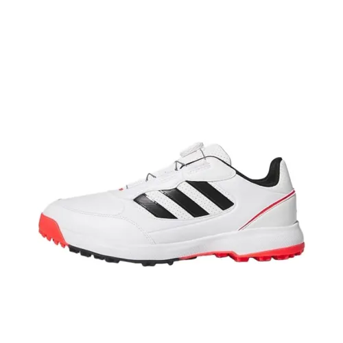 Adidas Response 3 Abrasion Resistant Slip Resistant Low Top Golf Shoes Men's White