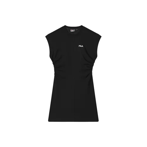 FILA Sleeveless Dress Women's Jet Black
