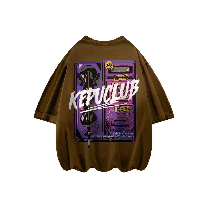 Kepu Short Sleeved T Shirts Unisex-16