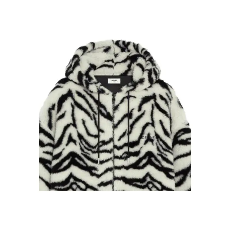 CELINE Oversized Fleece Jacket-3