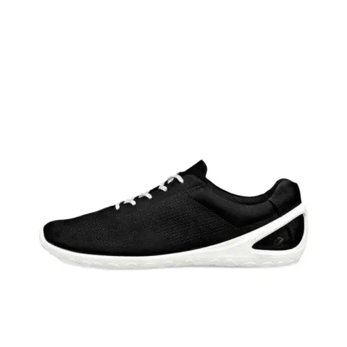 Ecco Durable Breathable Low Top Casual Running Shoes Women's Black