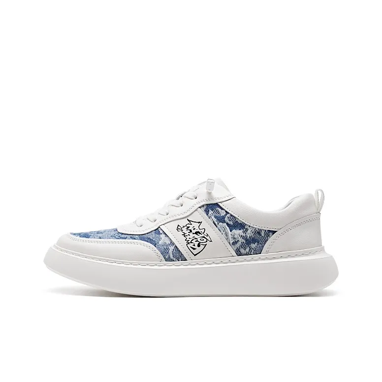 RHYTHM OF JOY Low-Top Skateboard Shoes Men's-0