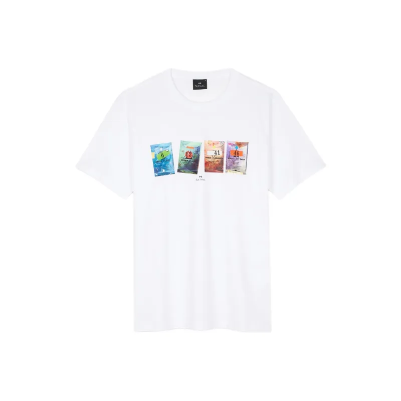 Paul Smith Seed Packet Print T Shirt-0