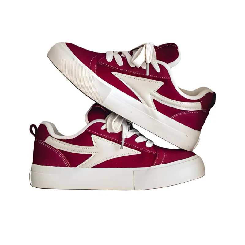 AMICNIEGD Abrasion Resistant Breathable Low Top Canvas Shoes Men's-5
