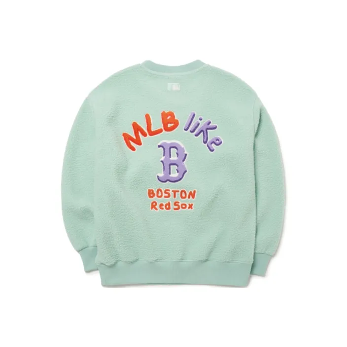 MLB Sweatshirts Unisex Mint Green-0
