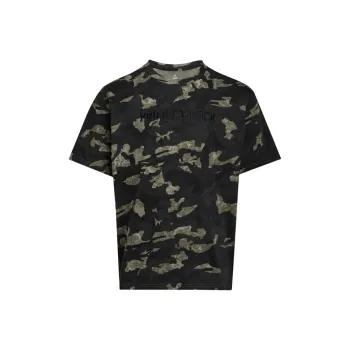 Under Armour Strongson Collection Project SS25 ROCK T Shirt Men's Quartz Gray