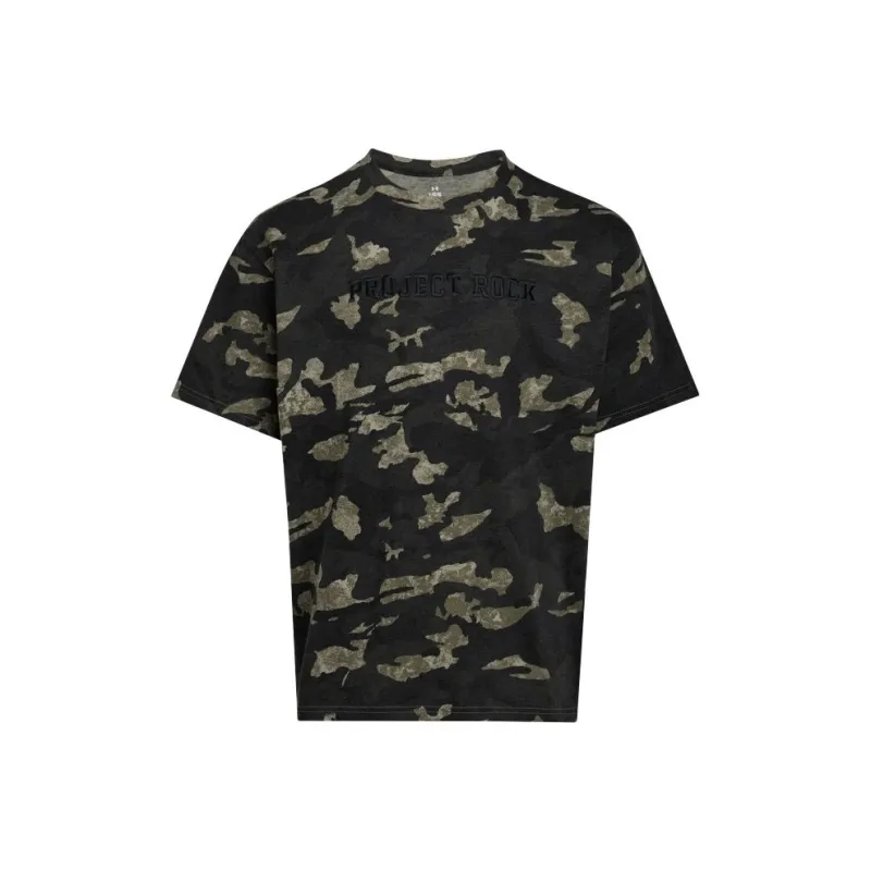 Under Armour Project Rock Camo print T shirt-0