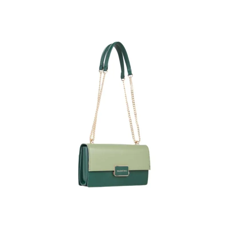 Valentino PU Shoulder Bag Women's Olive-1