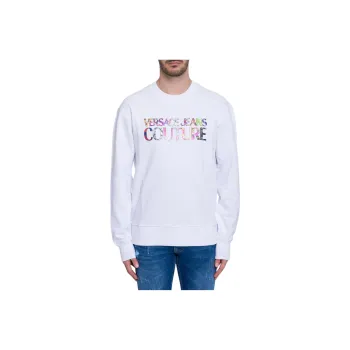 VERSACE JEANS COUTURE Logo Printed Crewneck Sweatshirt