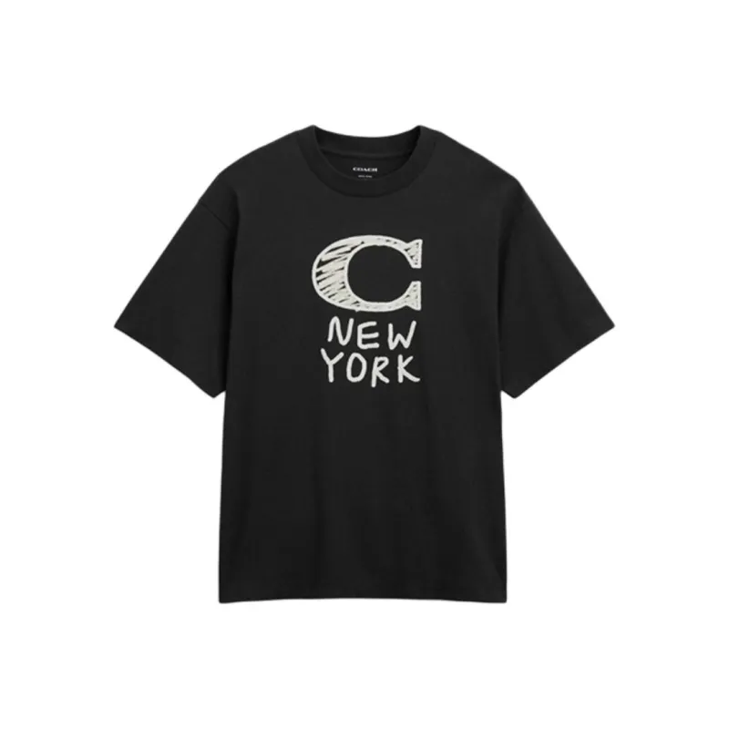 COACH T Shirts Men Black-0
