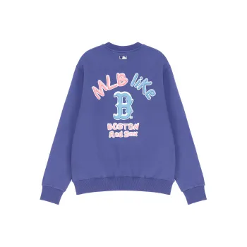 MLB Sweatshirts Unisex Light Navy Blue