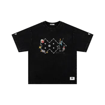 88rising Vinyl Record Collection T Shirt Unisex Jet Black