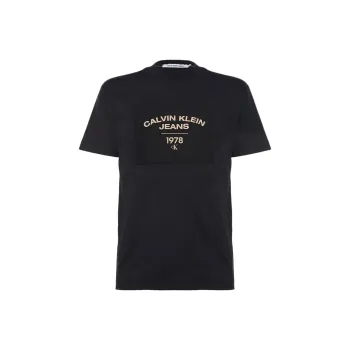 Calvin Klein Logo appliqué Cotton T shirt