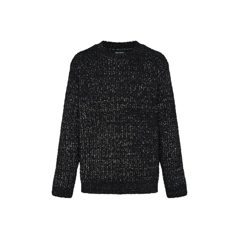URBAN REVIVO T Shirt Men's Jet Black-0