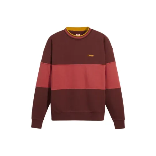 Levi's Sweatshirt Men's Rose Red Multicolor