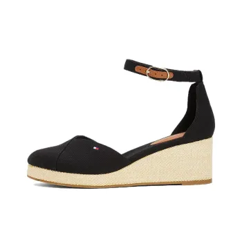 Tommy Hilfiger Wedge Heel High Heels 6cm Women's Black